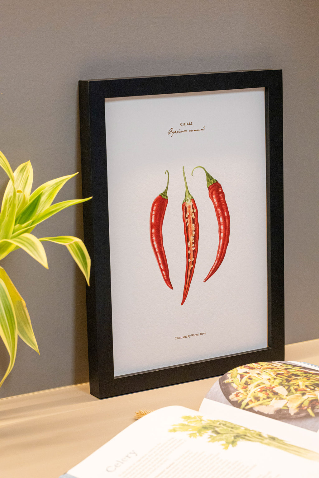 Pasar Botanica- Chilli Archival Print