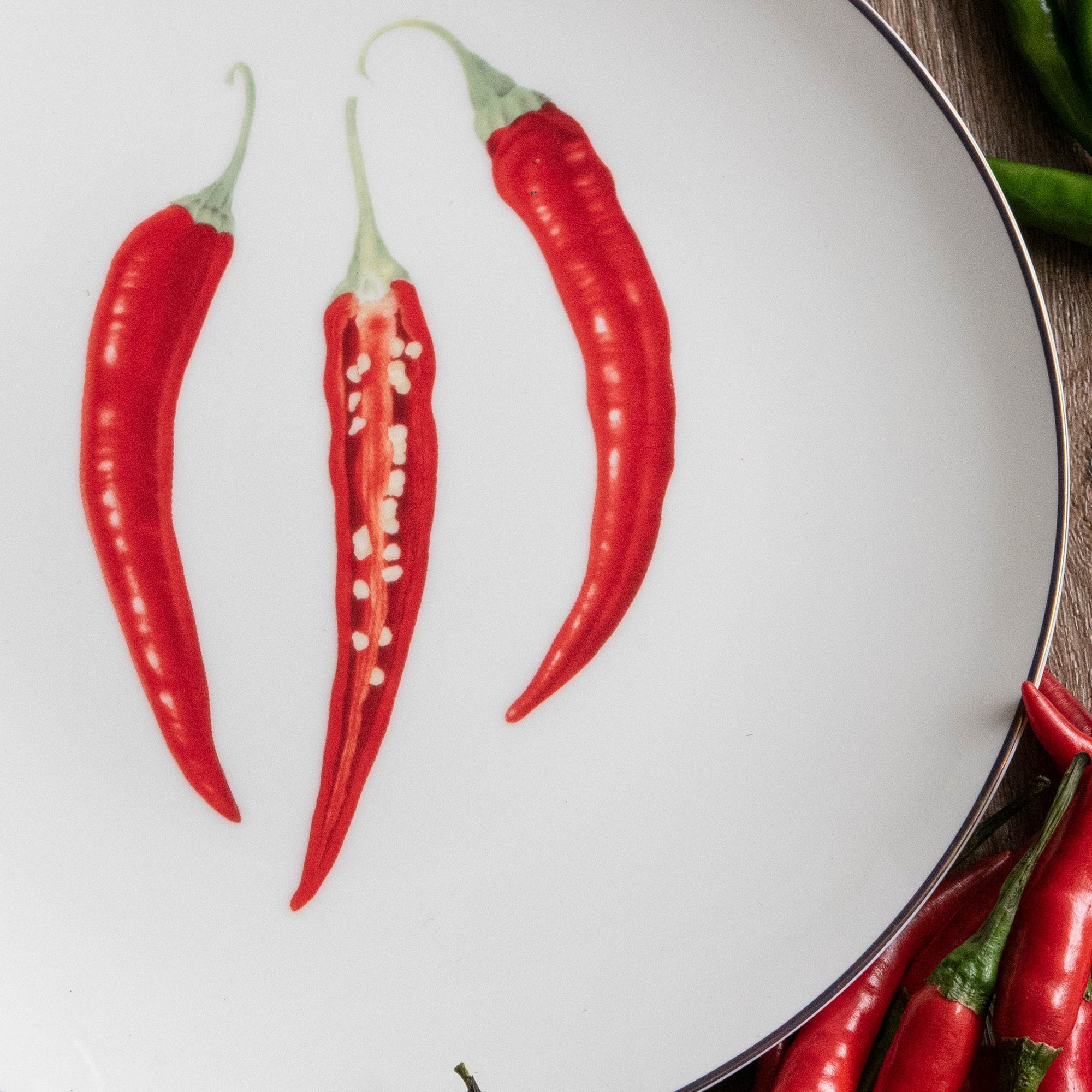 Pasar Botanica- Chilli 8 Inch Plate