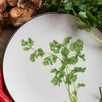 Pasar Botanica- Coriander 8 Inch Plate
